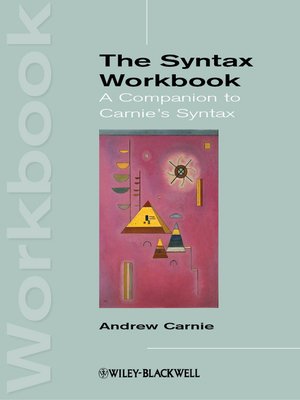 cover image of The Syntax Workbook